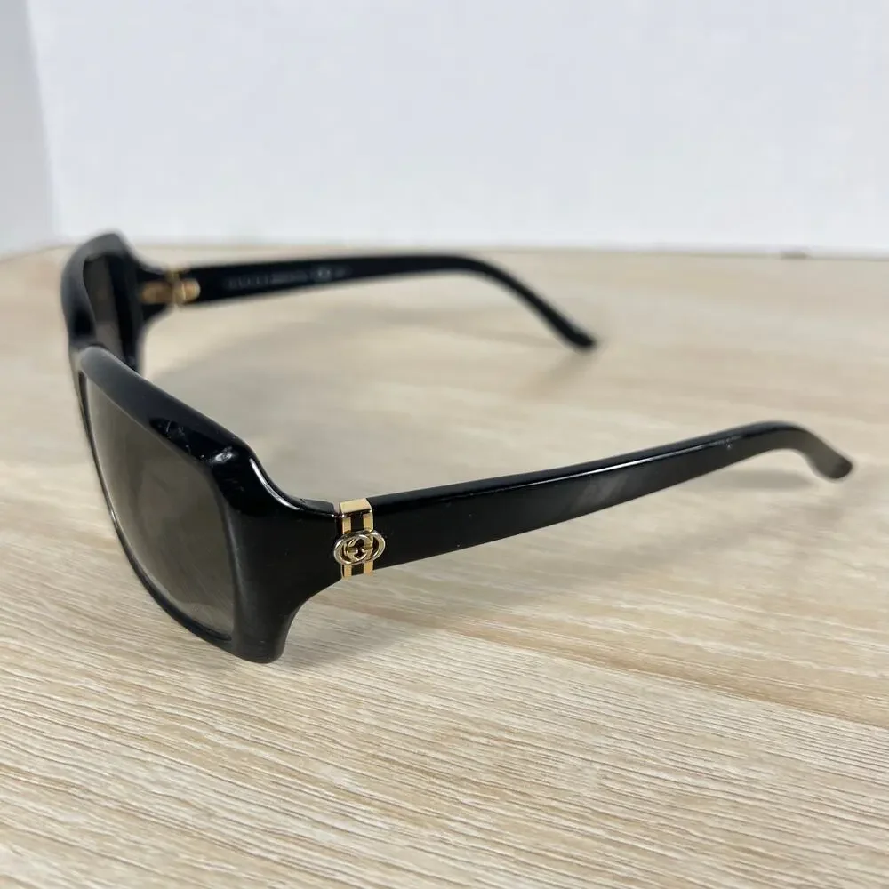 Gucci GG3590/S 807WJ Sunglasses Black FRAMES ONLY 57-15-125 Italy